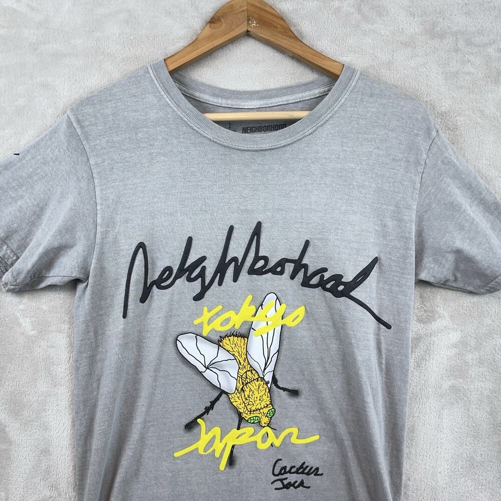 Travis Scott Cactus Jack x Neighborhood Tokyo T Shirt Men's Small Puff Print - Picture 3 of 11